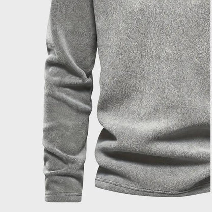 Men’s Thick Fleece Zip Sweater