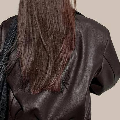 Women’s Retro Leather Jacket