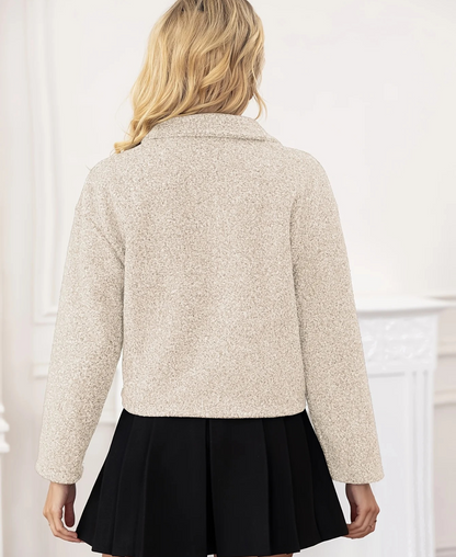 Women’s Cropped Zip Jacket