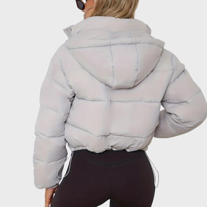 Women’s Drawstring Puffer Winter Jacket