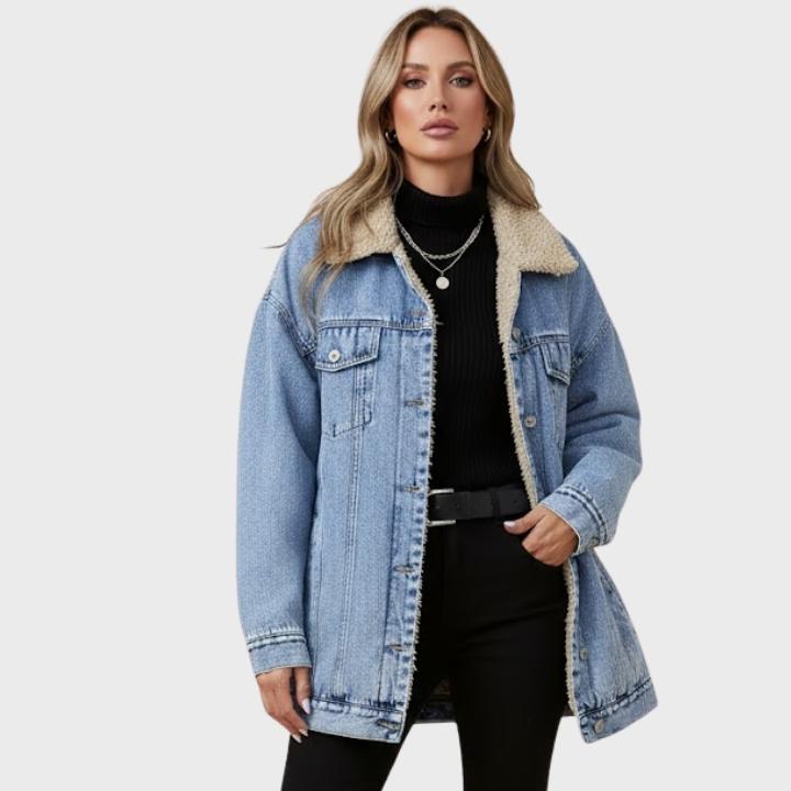 Women’s Casual Denim Winter Jacket