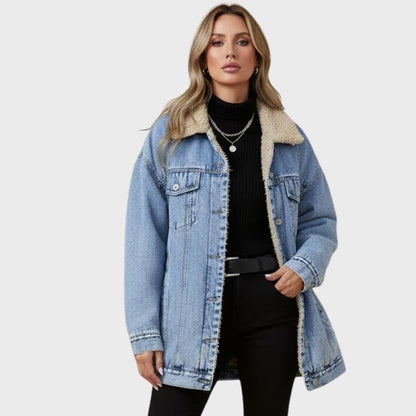 Women’s Casual Denim Winter Jacket