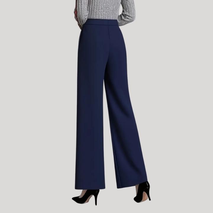 Women's Plus Size Sophisticated Straight-Leg Pants