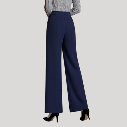 Women's Plus Size Sophisticated Straight-Leg Pants