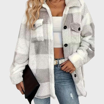 Women’s Soft Plaid Jacket