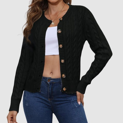 Women’s Classic Cable Knit Cardigan