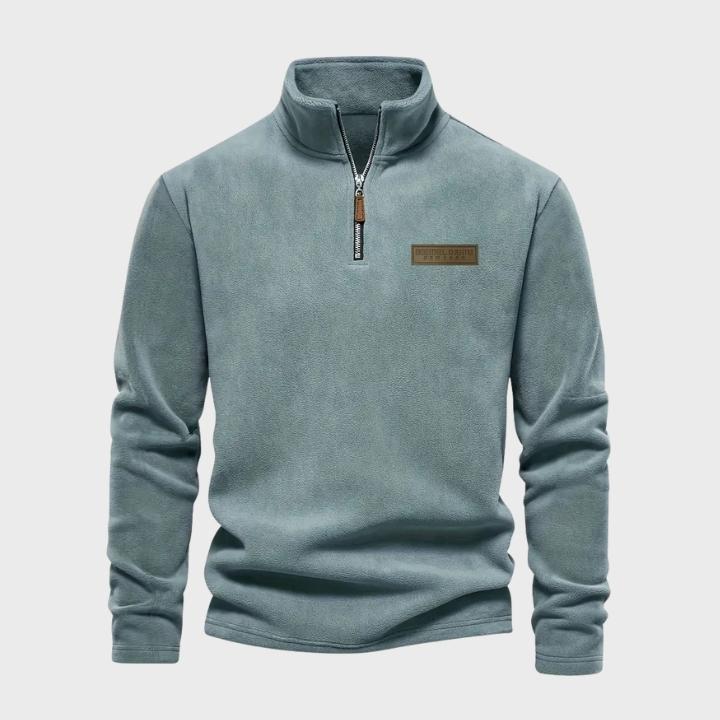 Men's Warm Stand Collar Sweatshirt