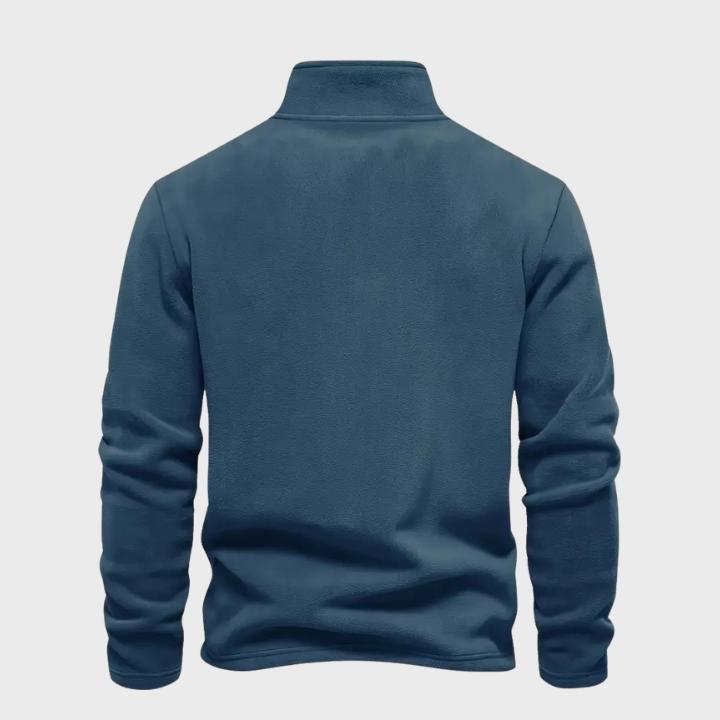 Men’s Thick Fleece Zip Sweater