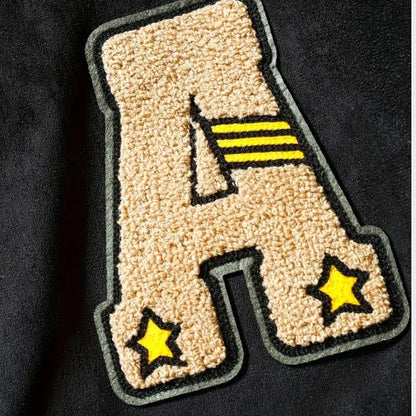 Men’s Trendy Patchwork Baseball Jacket