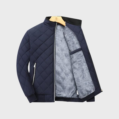Men’s Quilted Fleece-Lined Jacket