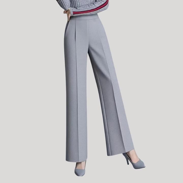 Women's Plus Size Sophisticated Straight-Leg Pants