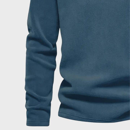 Men’s Thick Fleece Zip Sweater