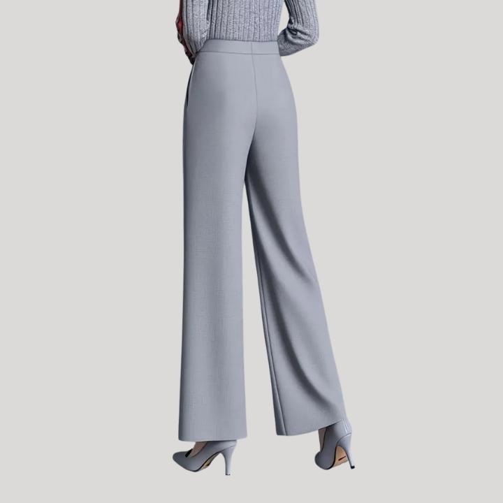 Women's Plus Size Sophisticated Straight-Leg Pants