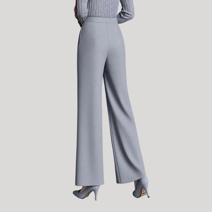 Women's Plus Size Sophisticated Straight-Leg Pants