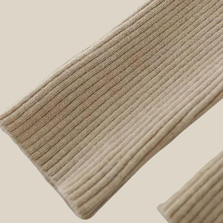 Basic Solid Color Long Sleeve Turtleneck 3 piece Bundle