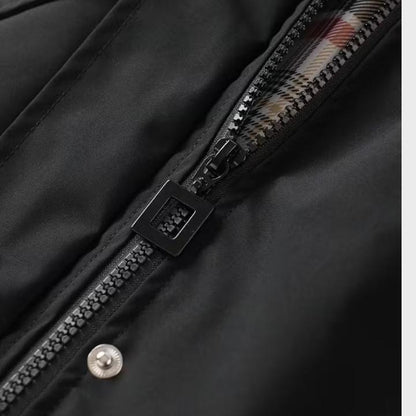 Women’s Hooded Zip-Up Trench Coat