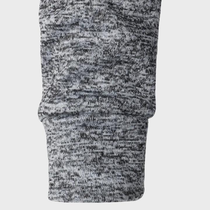 Men’s Quilted Knit Zip-Up Jacket