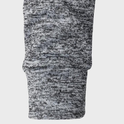 Men’s Quilted Knit Zip-Up Jacket