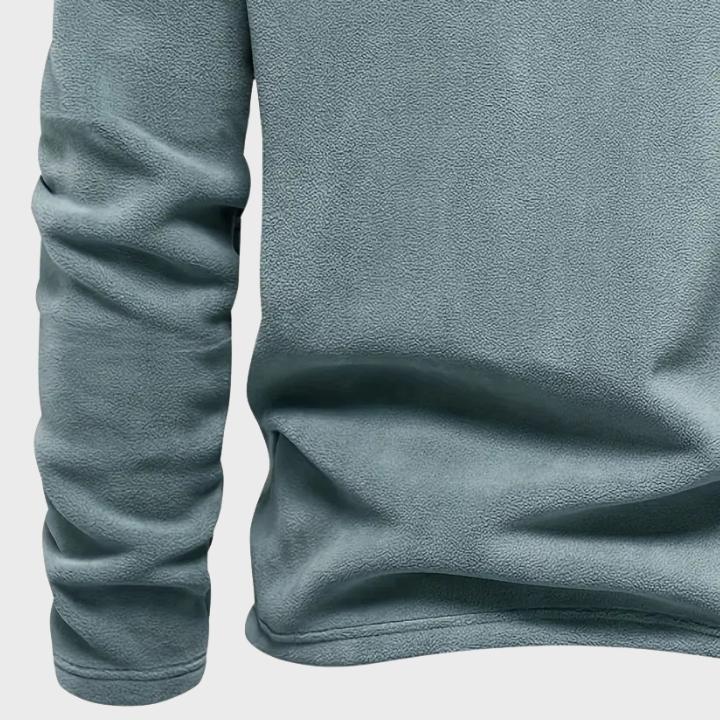 Men's Warm Stand Collar Sweatshirt
