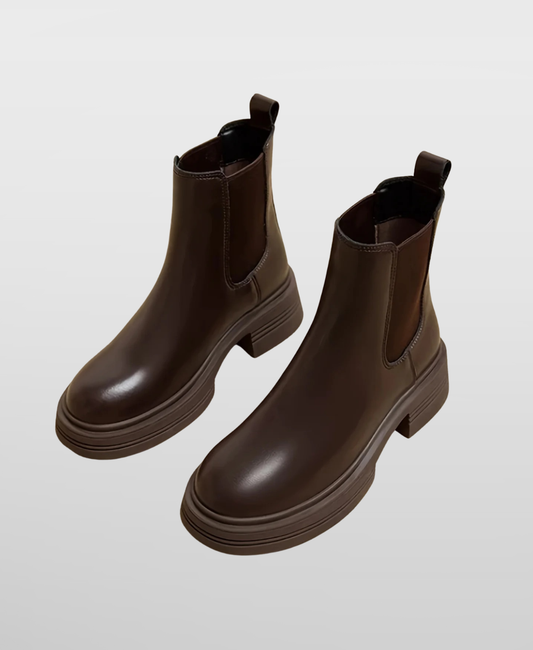 Women’s Chelsea Ankle Boots Block Heel