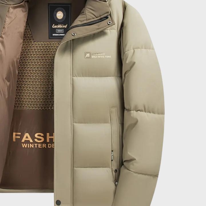 Men’s Thick Padded Hooded Outdoor Jacket