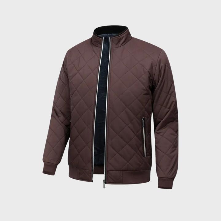 Men’s Quilted Fleece-Lined Jacket