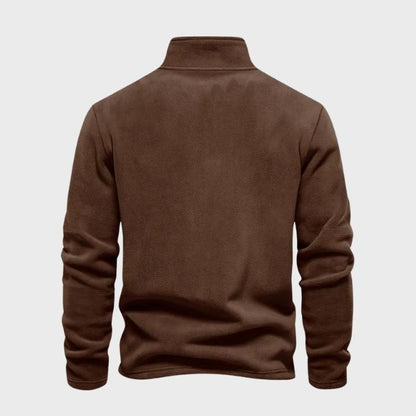 Men's Warm Stand Collar Sweatshirt