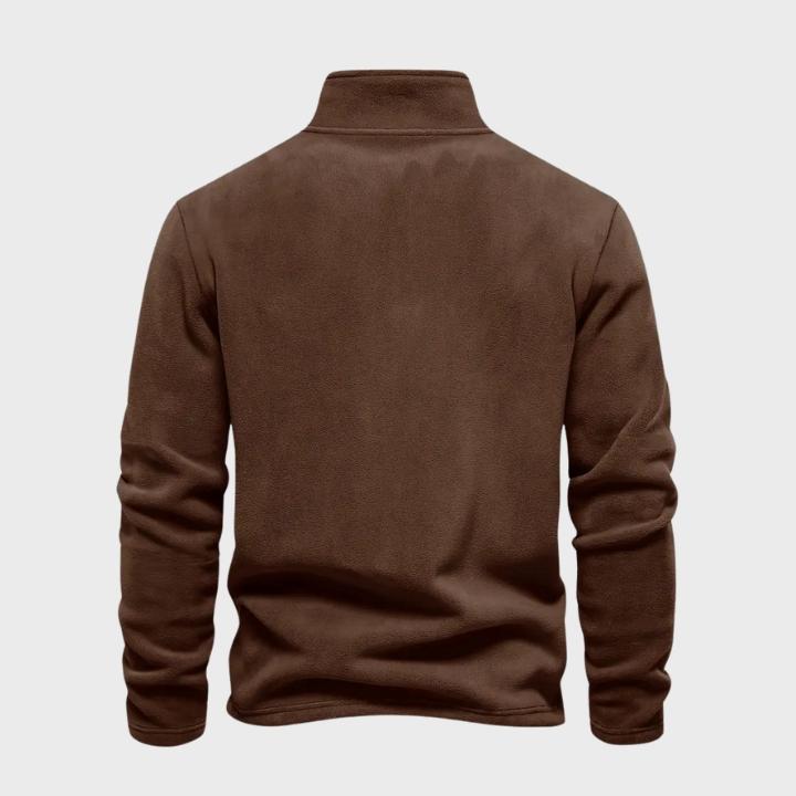 Men's Warm Stand Collar Sweatshirt