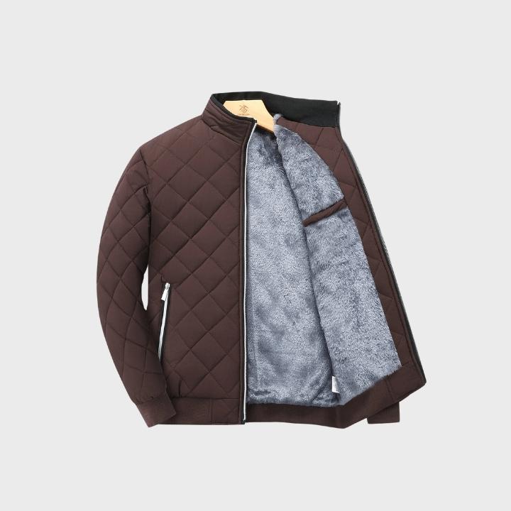 Men’s Quilted Fleece-Lined Jacket