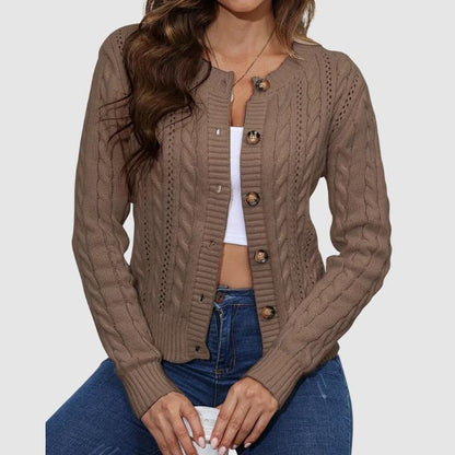 Women’s Classic Cable Knit Cardigan