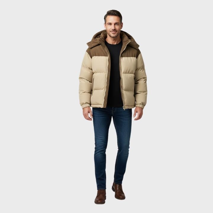 Men’s Hooded Winter Puffer Jacket