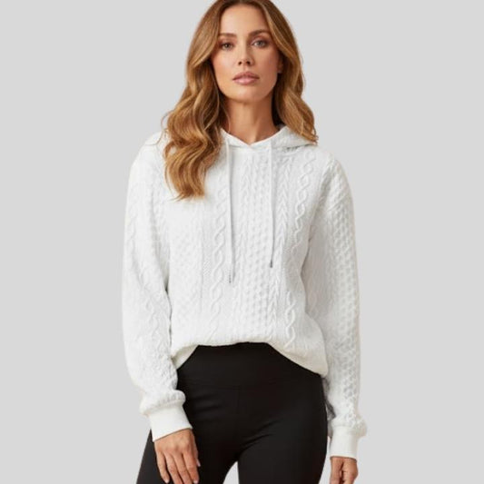 Women’s Comfy Knit Hooded Sweater