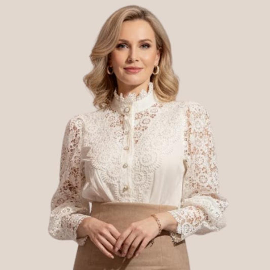 Women’s Victorian Lace Blouse