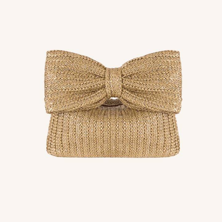 Women's Minimalist Bowknot Handbag