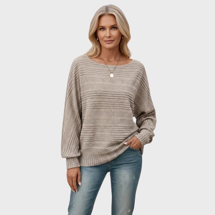 Women's Relaxed Round Neck Sweater
