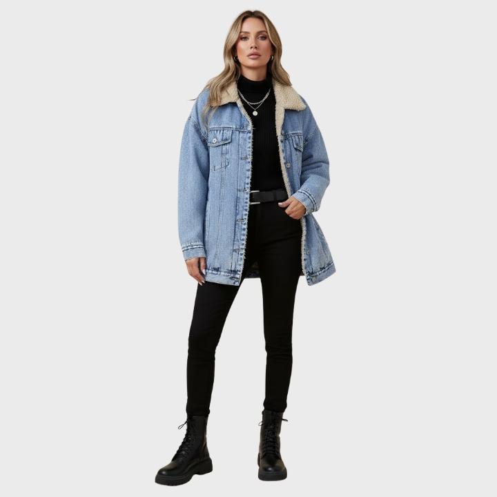 Women’s Casual Denim Winter Jacket