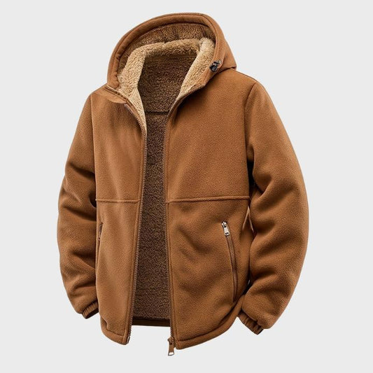 Men’s Cozy Full-Zip Fleece Hoodie