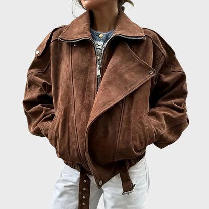 Women's Casual Chic Zipper Jacket