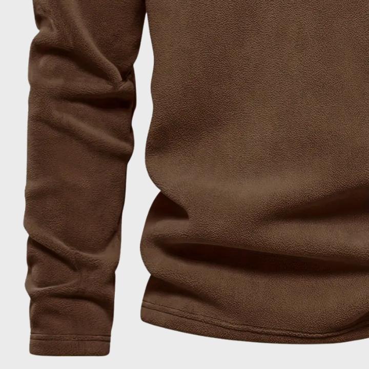 Men's Warm Stand Collar Sweatshirt