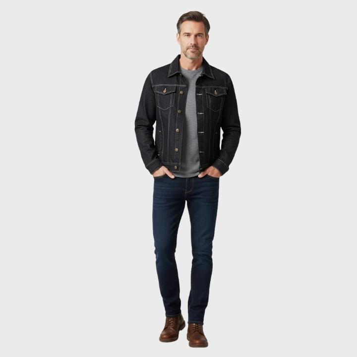 Men’s Classic Non-Stretch Denim Jacket