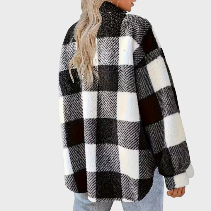 Women’s Soft Plaid Jacket