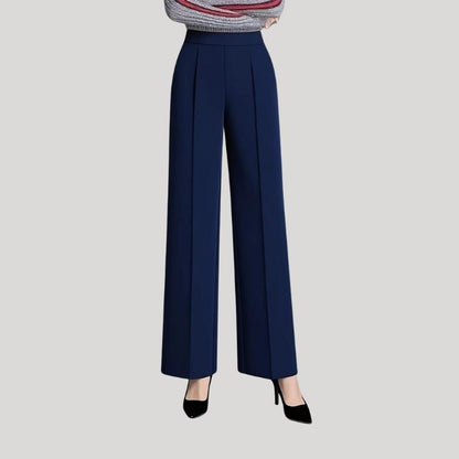 Women's Plus Size Sophisticated Straight-Leg Pants