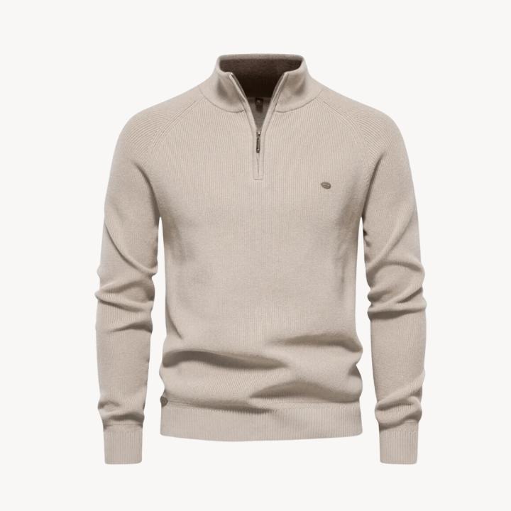 Men’s Casual Half-Zip Sweater