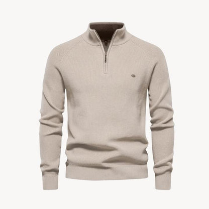 Men’s Casual Half-Zip Sweater