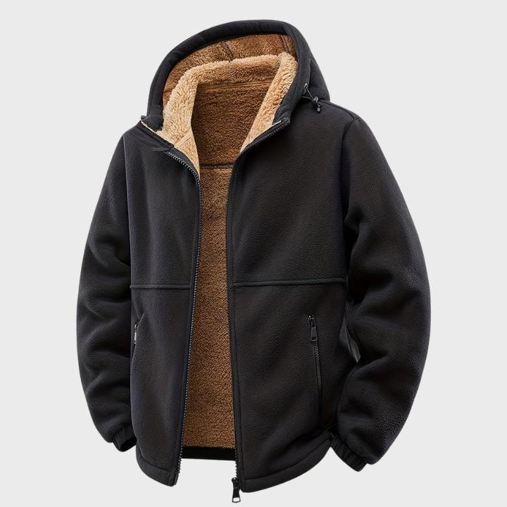 Men’s Cozy Full-Zip Fleece Hoodie