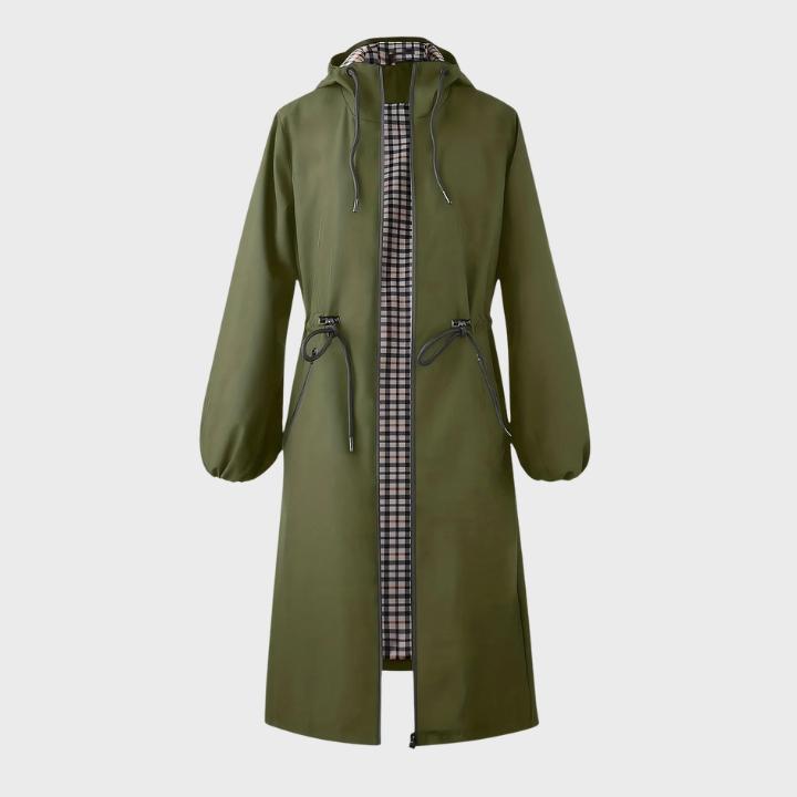 Women’s Oversized Full-Zip Windbreaker Coat