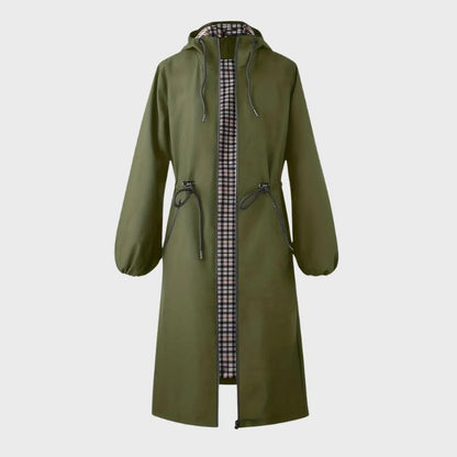 Women’s Oversized Full-Zip Windbreaker Coat