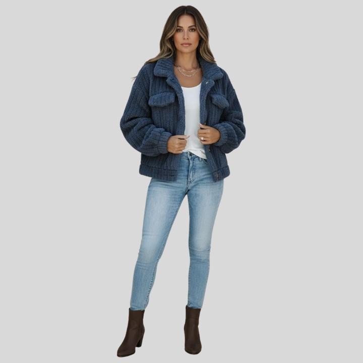 Women’s Trendy Faux Fur Jacket