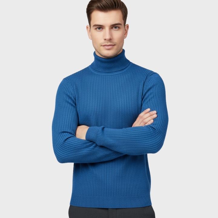 Men's Casual Slim Fit Turtleneck Sweater