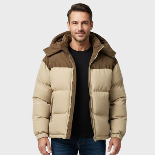 Men’s Hooded Winter Puffer Jacket